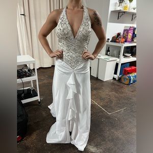 Prima Donna Collection beaded pageant gown